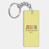 Jesus den Weg, die Wahrheit des Lebens Schlüsselanhänger (Vorderseite links)
