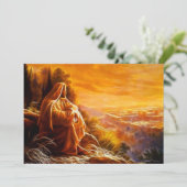 Jesus denkt über Menschen (Sie) (Stehend Vorderseite)