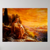 Jesus denkt über Menschen (Sie) Poster (Vorne)