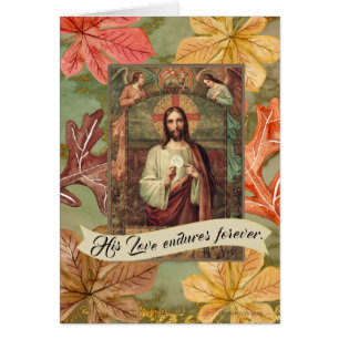 Jesus, der Abendmahl-Wirt mit Engeln oben hält