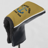 JESUS DER ANCHOR MEINES SOULS GOLF HEADCOVER (3/4 Vorderseite)