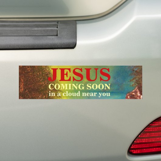 JESUS, der BALD Autoaufkleber KOMMT (Auf Auto)