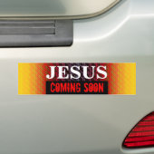 JESUS, der BALD Autoaufkleber KOMMT (Auf Auto)