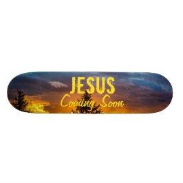 Jesus, der bald kommt skateboard
