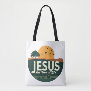 Jesus: Der Baum des Lebens Tasche