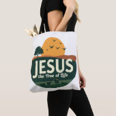 Jesus: Der Baum des Lebens Tasche (Von Nahem)
