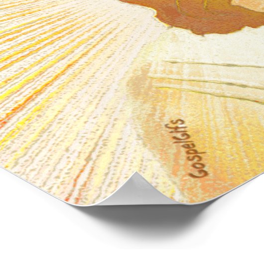 Jesus der Christus Poster (Ecke)