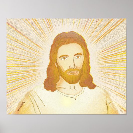 Jesus der Christus Poster (Vorne)