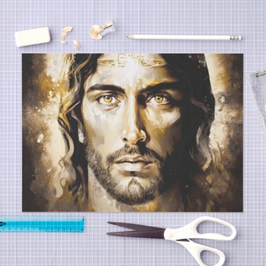 Jesus der Christus Seidenpapier (Handwerk)