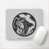 Jesus, der das Kreuz trägt Mousepad (Mit Mouse)