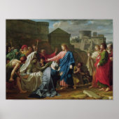 Jesus, der den Sohn der Witwe des Naim auferlegt Poster (Vorne)