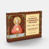 Jesus, der die Eucharistin einrichtet (SAU45; für  Fotoblock (Links)