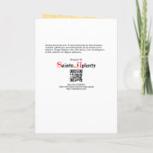 Jesus, der die Eucharistin einrichtet (SAU45; für Karte (Rückseite)