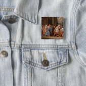 Jesus, der die Kaufleute vom Tempel fährt Button (Beispiel)
