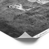 Jesus, der die Kaufleute vom Tempel fährt Poster (Ecke)