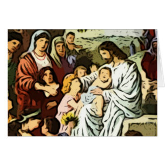 Jesus, der die Kinder segnet