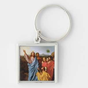 Jesus, der die Schlüssel zu St Peter, 1820 Schlüsselanhänger