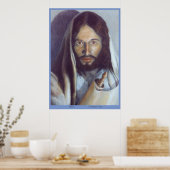 Jesus, der die Tora hält - "Erfüllung" des Gesetze Poster (Küche)