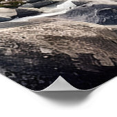 Jesus der Felsen des Zeitalters Poster (Ecke)