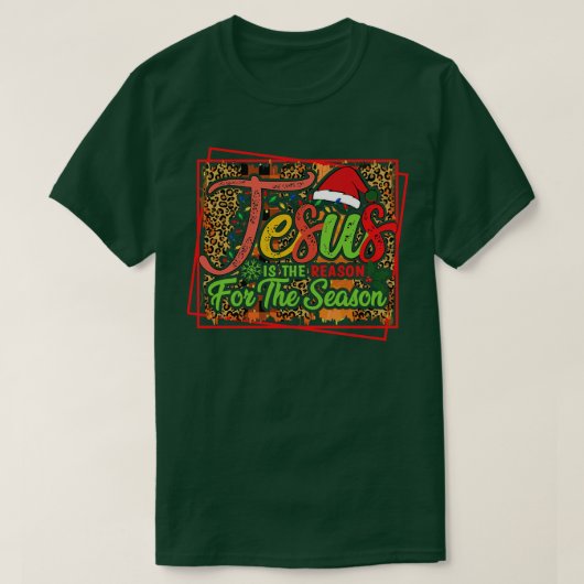 Jesus der Grund für die Jahreszeit (8) T-Shirt (Design vorne)