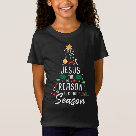 Jesus der Grund für die Jahreszeit - der Weihnacht T-Shirt (Vorderseite)