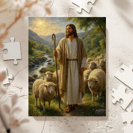 Jesus der Gute Hirte im Golden Valley Puzzle