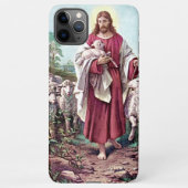 Jesus, der gute Hirte iPhone Hülle (Rückseite)