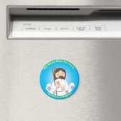 Jesus der gute Hirte Magnet (In Situ (Geschirrspüler))