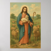 Jesus der gute Hirte Poster (Vorne)