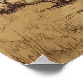 Jesus der Gute Hirte Poster (Ecke)