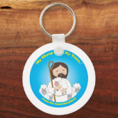 Jesus der gute Hirte Schlüsselanhänger (Vorderseite)