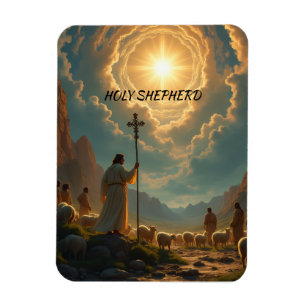 Jesus der Heilige Hirte Magnet