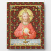 Jesus, der Heilige Kommunion (SAU 045) 8"x10" Fotoplatte (Vorderseite)