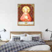 Jesus, der Heilige Kommunion (SAU 045) Leinwanddruck (Insitu (Schlafzimmer))