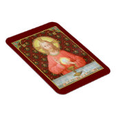 Jesus, der Heilige Kommunion (SAU 045) Magnet (Rechte Seite)