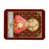 Jesus, der Heilige Kommunion (SAU 045) Magnet (Horizontal)