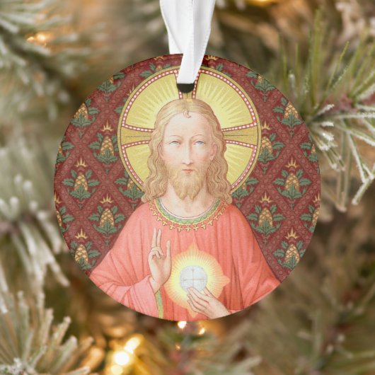 Jesus, der Heilige Kommunion (SAU 045) Ornament (Baum)