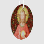 Jesus, der Heilige Kommunion (SAU 045) Ornament (Vorderseite)
