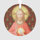 Jesus, der Heilige Kommunion (SAU 045) Ornament (Rückseite)