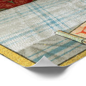 Jesus, der Heilige Kommunion (SAU 045) Poster (Ecke)