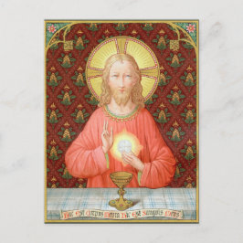 Jesus, der Heilige Kommunion (SAU 045) Postkarte