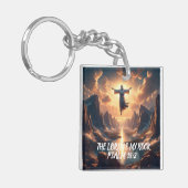 Jesus, der Herr, ist mein Fels Schlüsselanhänger (Vorderseite links)