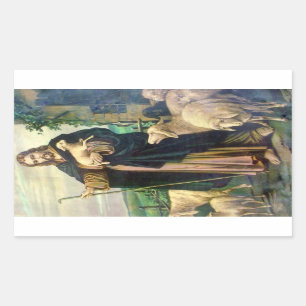 JESUS "DER HERR IST MEINE SCHÄDTER" STICKER