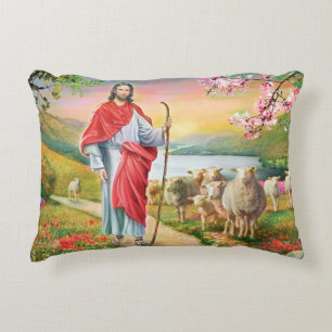 Jesus der Hirte Dekokissen
