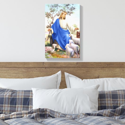 Jesus der Hirte Leinwanddruck (Insitu (Schlafzimmer))