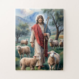 Jesus der Hirte Puzzle