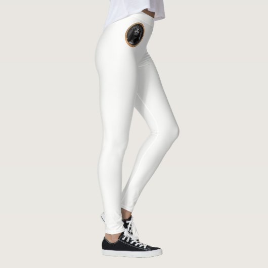 Jesus, der in den Himmel schaut Leggings (Rechts)