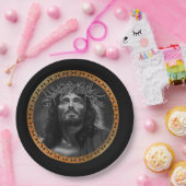 Jesus, der in den Himmel schaut Pappteller (Party)