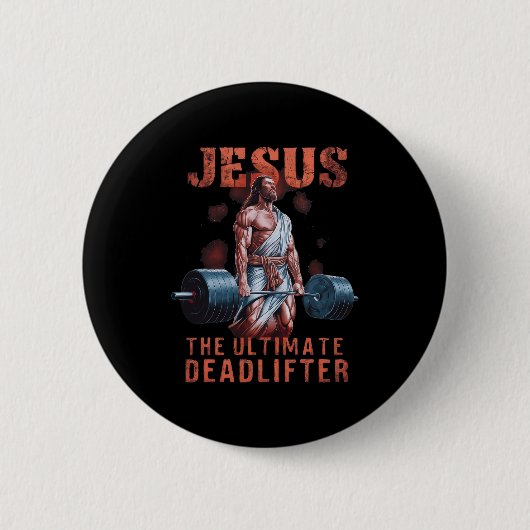 Jesus, der letzte Todesfall Christlich 1 Button (Vorderseite)