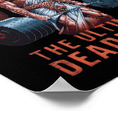 Jesus, der letzte Todesfall Christlich 1 Poster (Ecke)